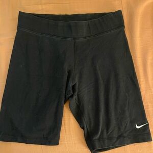 NIKE high waisted bike shorts